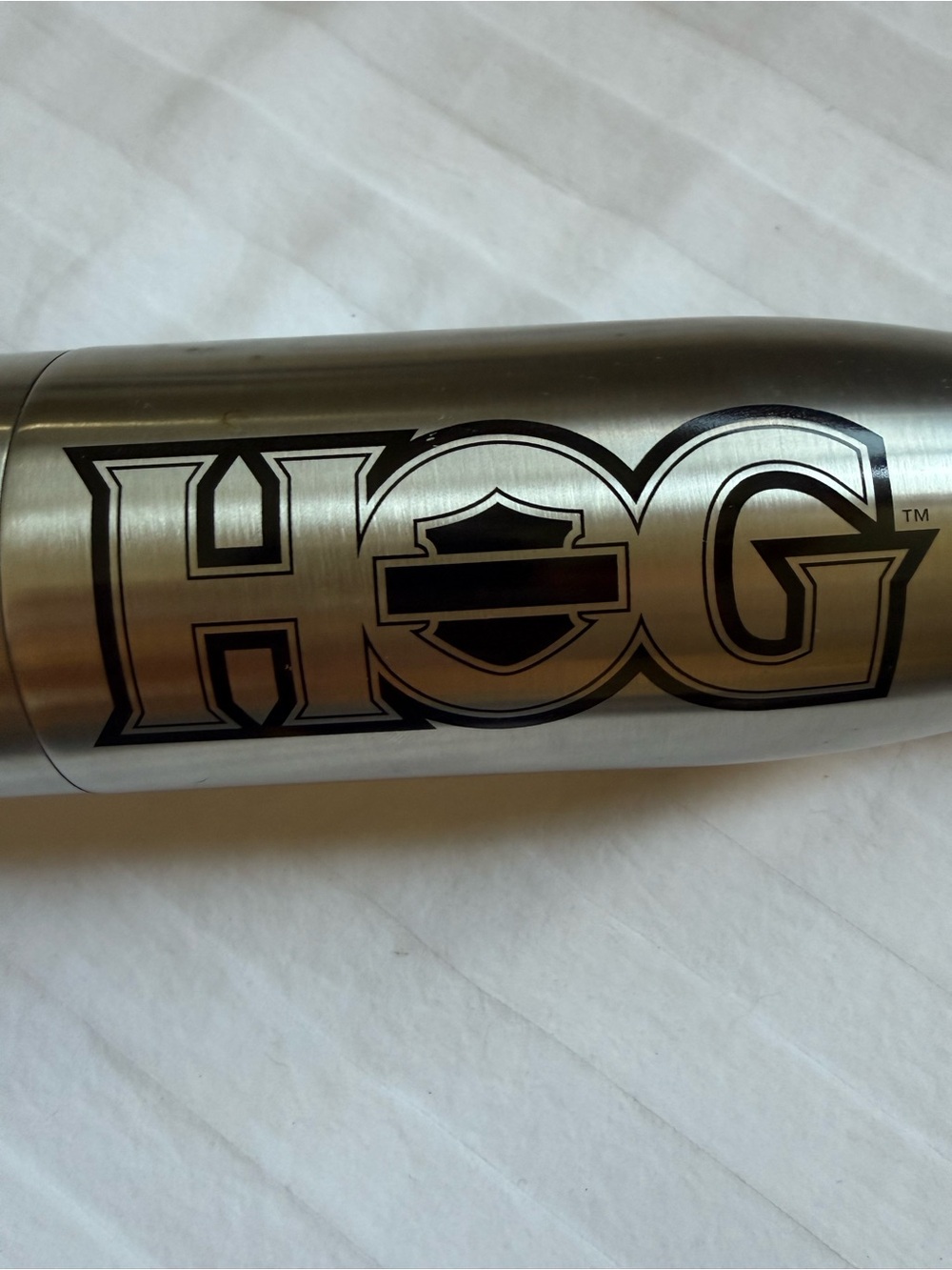 Harley Davidson Stainless Steel 16 oz Travel Bottle - H.O.G. Logo